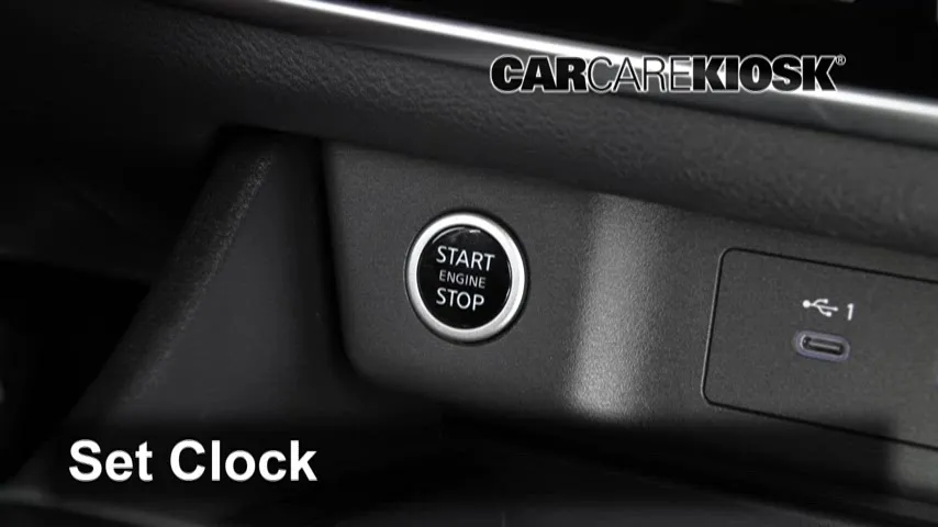 2021 Nissan Rogue S 2.5L 4 Cyl. Clock Set Clock